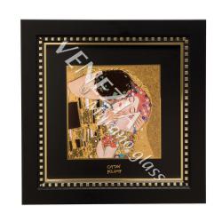  G.Klimt-Der Kuss .25,5*25,5