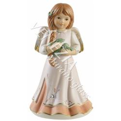 Статуэтка -Ангел в бежевом платье- 15,5см